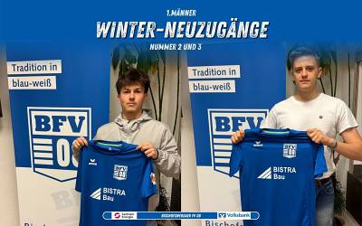 Weitere Neuzugänge für den Oberligakader